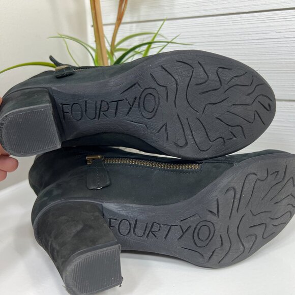 Bueno Black Suede Boots, size: 9.5 40 EU - Picture 5 of 9